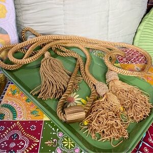 70s Hollywood Regency Drapery Tassels